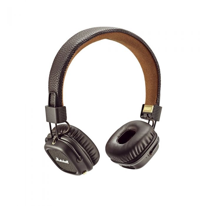 Marshall Major II Bluetooth Wireless Headphones Brown