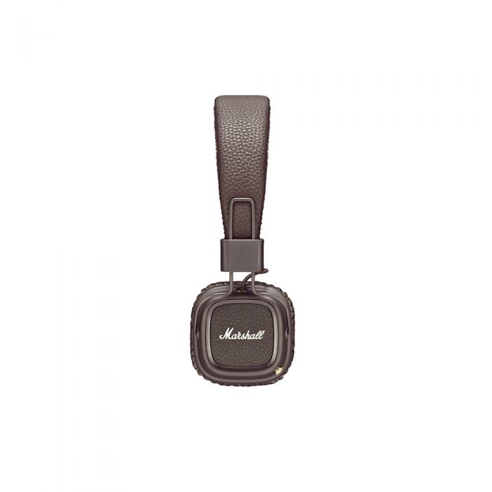 Marshall Major II Bluetooth Wireless Headphones Brown Side View