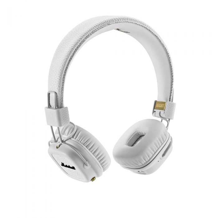 Marshall Major II Bluetooth Wireless Headphones White