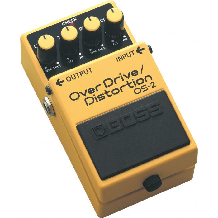 Boss OS-2 OverDrive/Distortion Pedal Angle