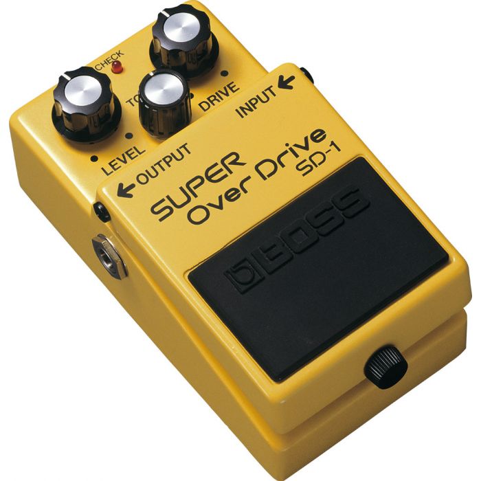 Boss SD-1 Super OverDrive Pedal Angle