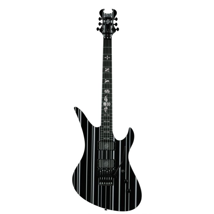 Schecter Synyster Gates Custom Signature Guitar in Black and Silver