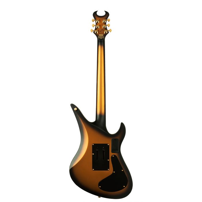 Schecter Synyster Gates Custom-S LH in Satin Gold Burst Back