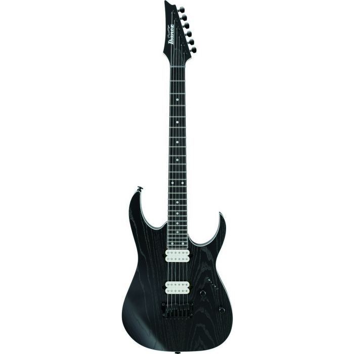 Ibanez RG Prestige Guitar in Weathered Black with Case