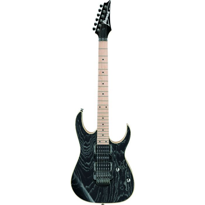 Ibanez RG370AHMZ-SWK RG Guitar Silver Wave Black Flat