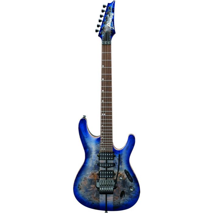 Ibanez S1070PBZ S Premium Guitar in Cerulean Blue Burst