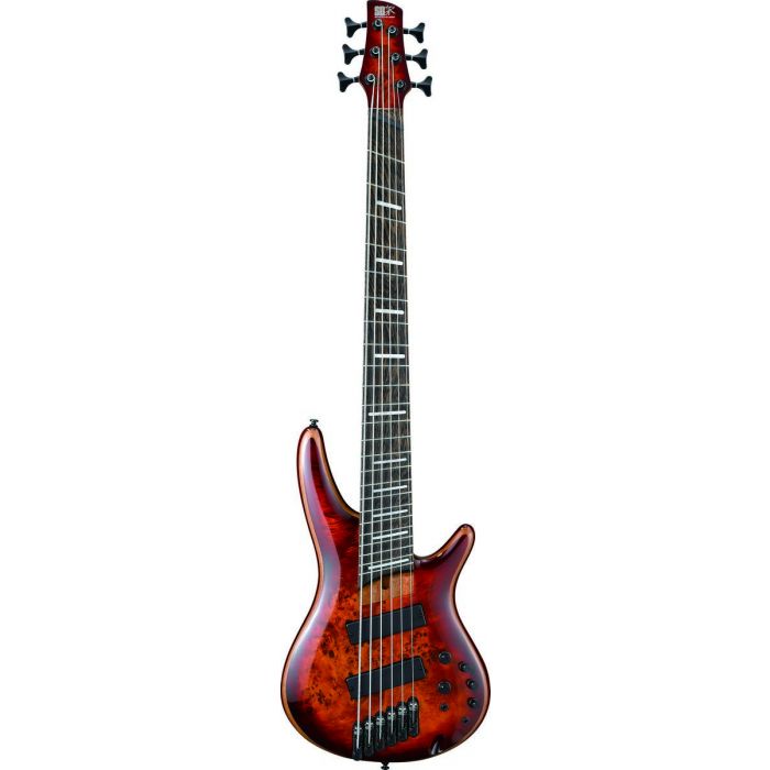 Ibanez SRMS806-BTT SR Multiscale 6 String Bass in Brown Topaz Burst