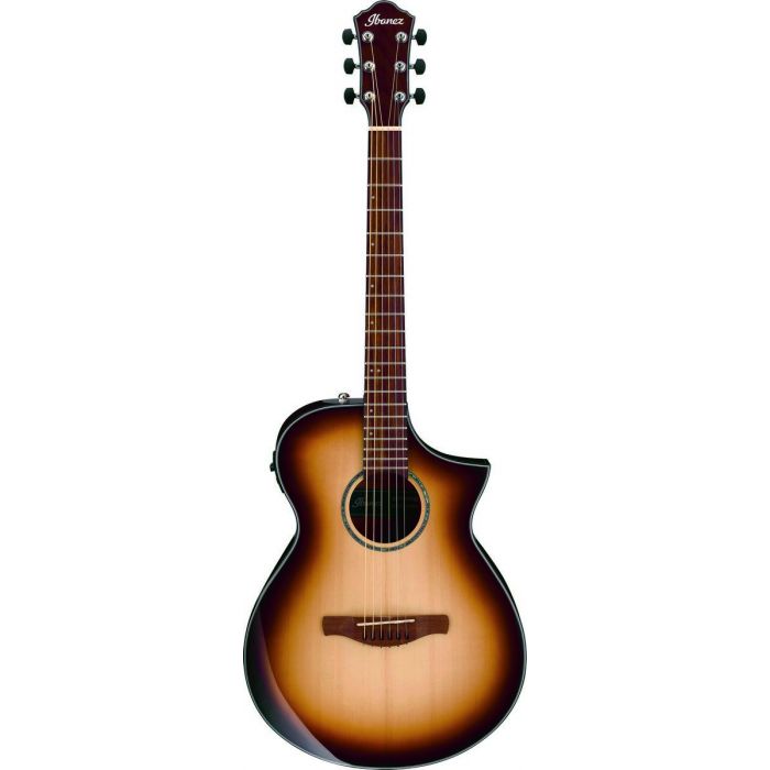 Ibanez AEWC300-NNB AEWC Electro Acoustic Natural Brown Burst