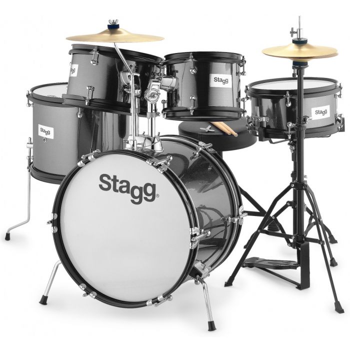 Stagg 5-piece Junior Drum Set with Hardware