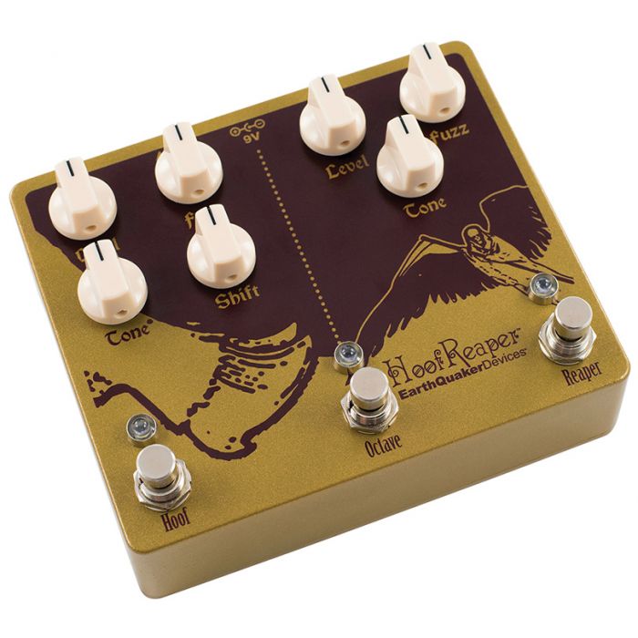 Earthquaker Devices Hoof Reaper V2 Dual Fuzz and Octave Pedal
