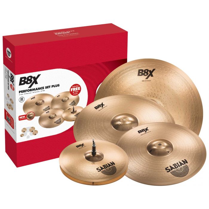 Sabian B8X Promo Bonus Set Cymbal Pack