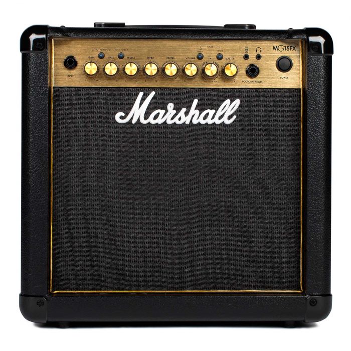 Marshall MG15GFX Guitar Combo Amplifier in Black and Gold
