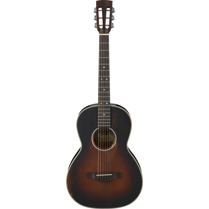 Ibanez AVN11 Parlour Acoustic Guitar in Antique Brown Sunburst