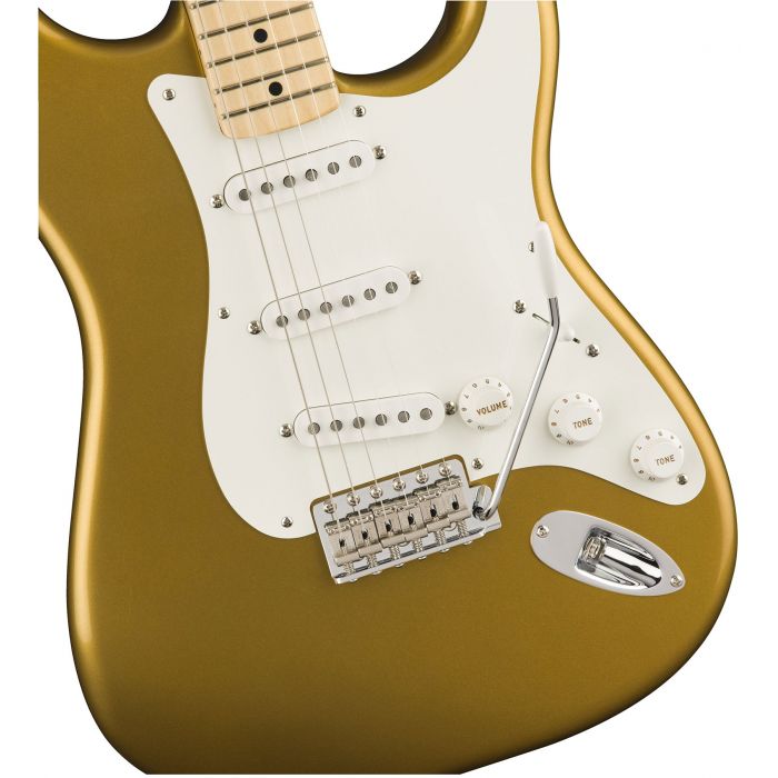 Fender American Original '50s Stratocaster Aztec Gold Body Detail
