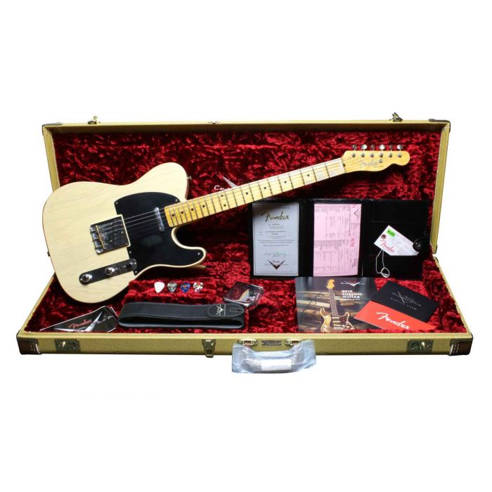 Fender Custom Shop '52 Telecaster Journeyman Relic MN Honey Blonde
