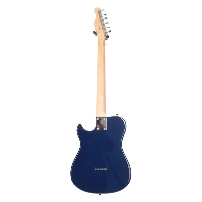 Back of Eastcoast GT100H Deluxe Electric Guitar Trans Blue