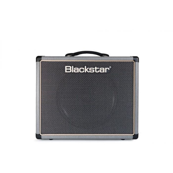 Front view of a Blackstar Limited Edition HT-5R MKII Guitar Combo, Bronco Grey 