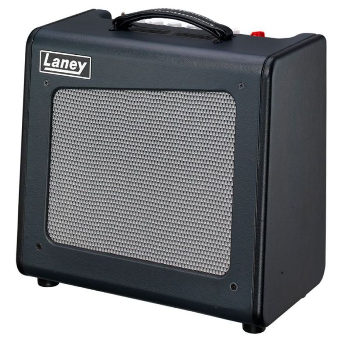Front right angled view of a Laney CUB Series SUPER12 15 Watt Valve Combo Amp