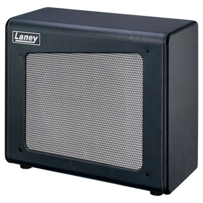 Front right angled view of a Laney CUB Series CUB112 1x12 Guitar Speaker Cabinet