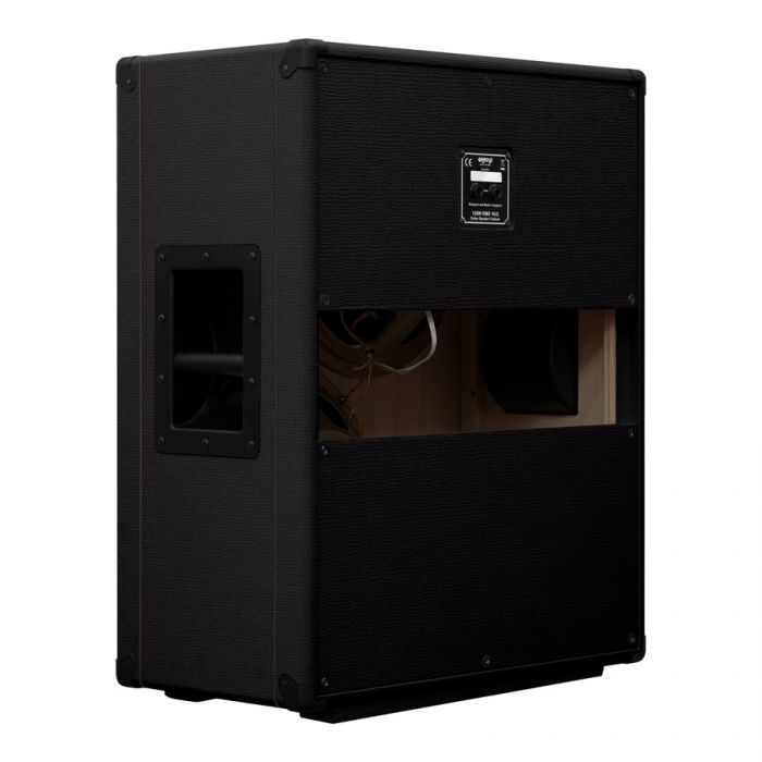 Orange PPC212 V Black Open Backed Speaker Cabinet
