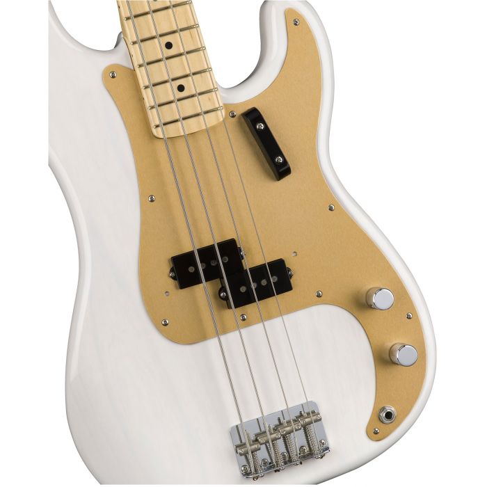 Fender American Original '50s Precision Bass White Blonde Body Detail