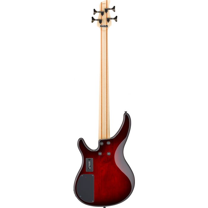 Yamaha TRBX 604 FM Bass Guitar Dark Red Burst