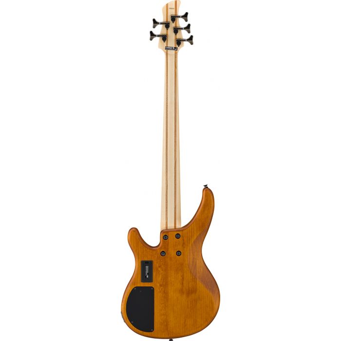 Yamaha TRBX 605 FM Bass Guitar Matte Amber