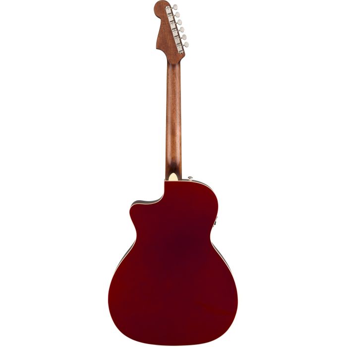 Fender Newporter Player Candy Apple Red Back