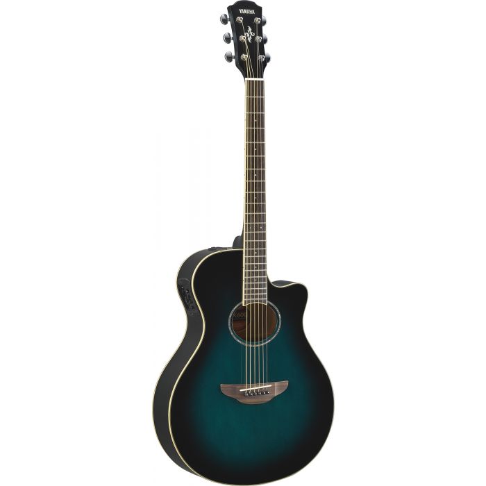 Yamaha APX 600 Acoustic Guitar Oriental Blue Burst