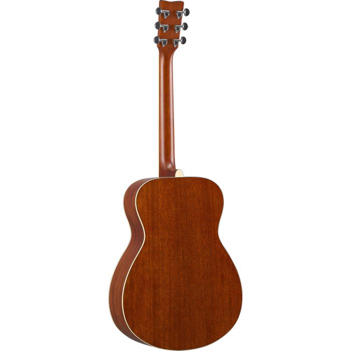 Yamaha FS-TA Acoustic Guitar Brown Sunburst Back