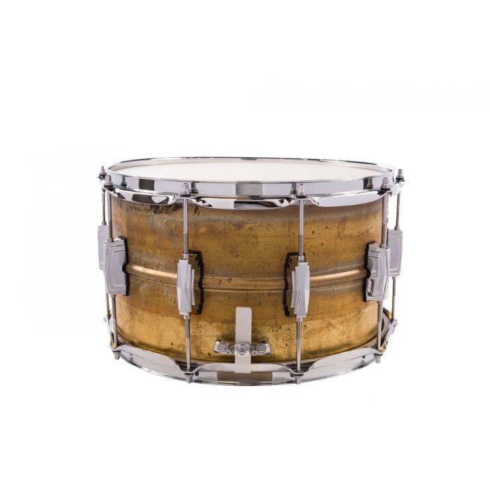 Ludwig 14x8 Raw Brass Phonic Snare Drum