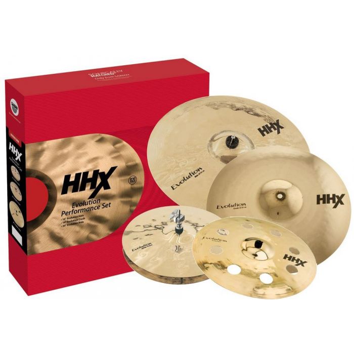 Sabian HHX Evolution Promo Bonus Set Eu Cymbal Pack