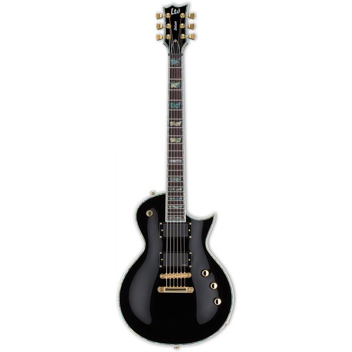 ESP EC-1000 BLK Black Single Cut Electric Guitar
