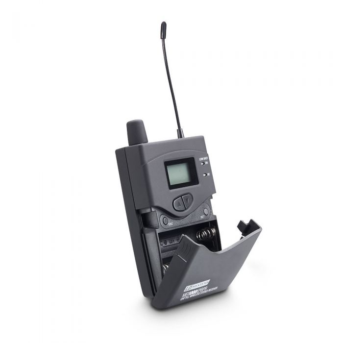 LD Systems MEI 1000 G2 Wireless In-Ear Monitoring System ISM UK Version Battery Compartment