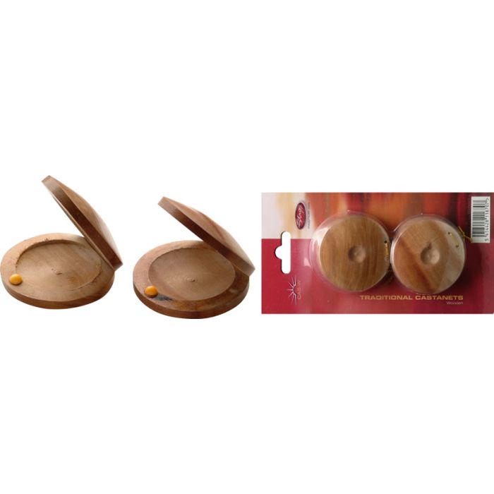 Stagg Wooden Castanets Pair