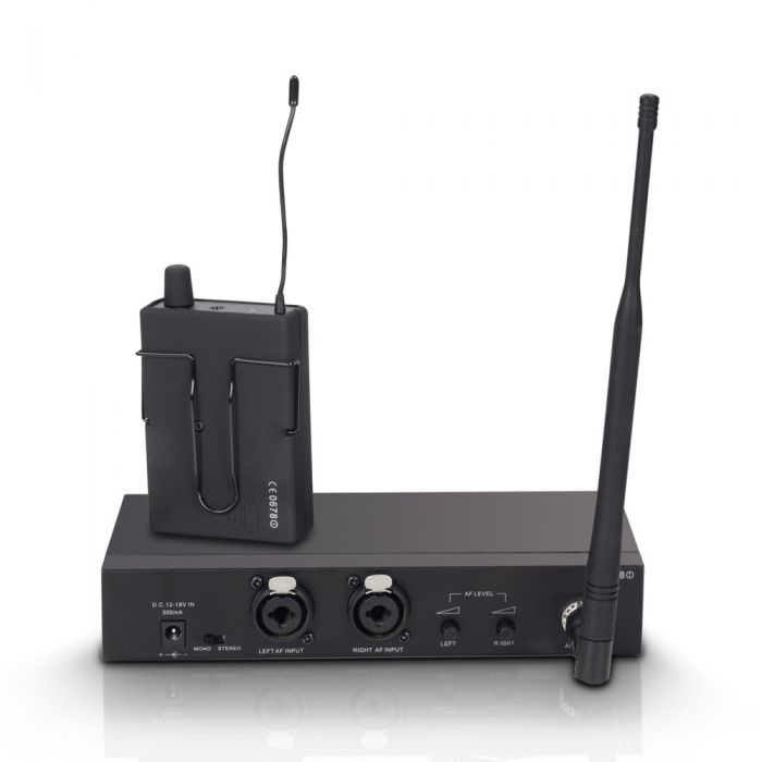LD Systems MEI 100 G2 Wireless In-Ear Monitoring System Rear