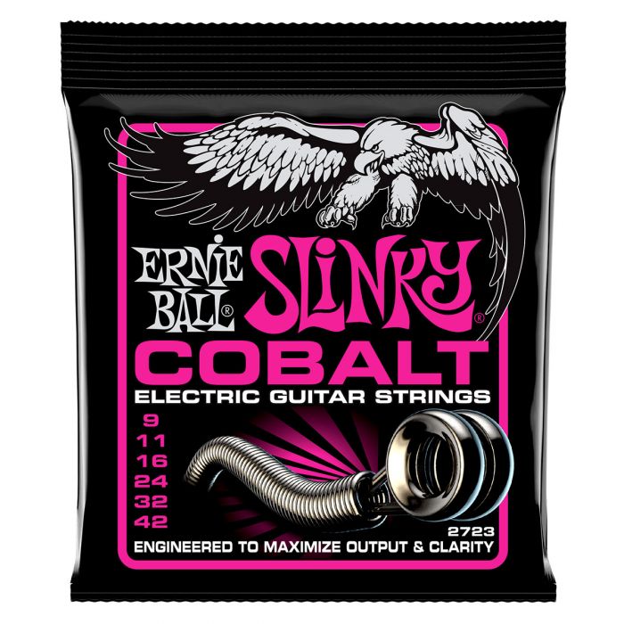 Ernie Ball 2723 Cobalt Super Slinky 9-42 Electric Guitar Strings