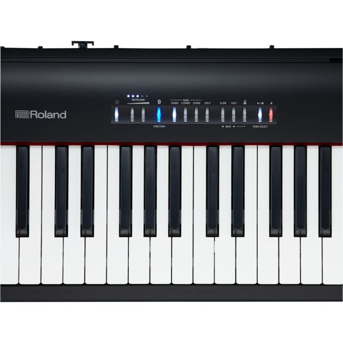 Roland FP-30 Digital Piano in Black Key Detail