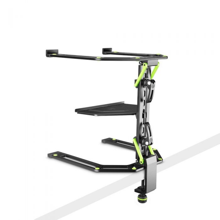 Gravity LTS 01 B Adjustable Laptop and Controller Stand Table Mounted