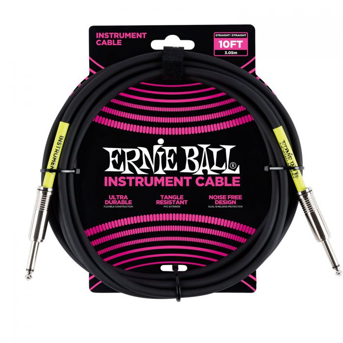Ernie Ball 10ft Instrument Cable