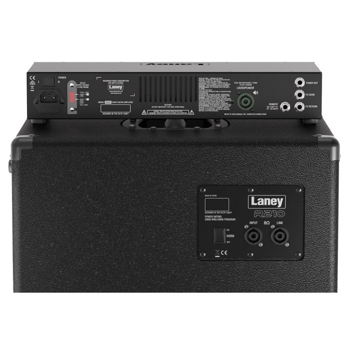 Laney R500-Rig Richter Bass Head and Cab