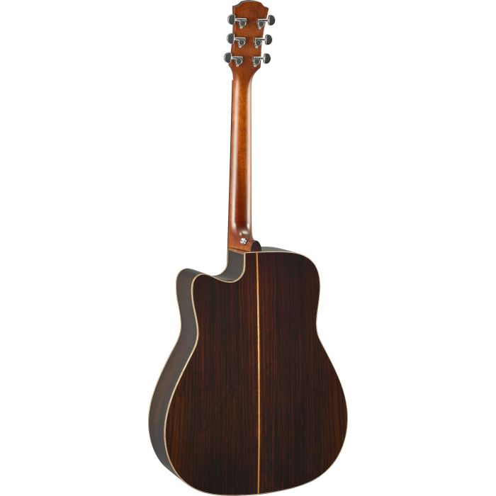 Yamaha A3R ARE Electro-Acoustic Guitar Tobacco Brown Burst Back