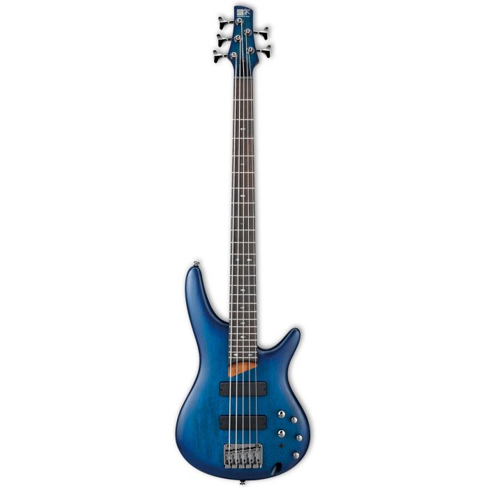 Ibanez Electric Bass SR Series 5 String Saphire Blue Flat