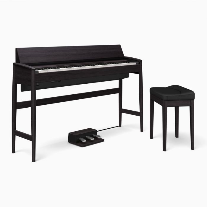 Roland Kiyola KF-10 Digital Piano with Stool Sheer Black