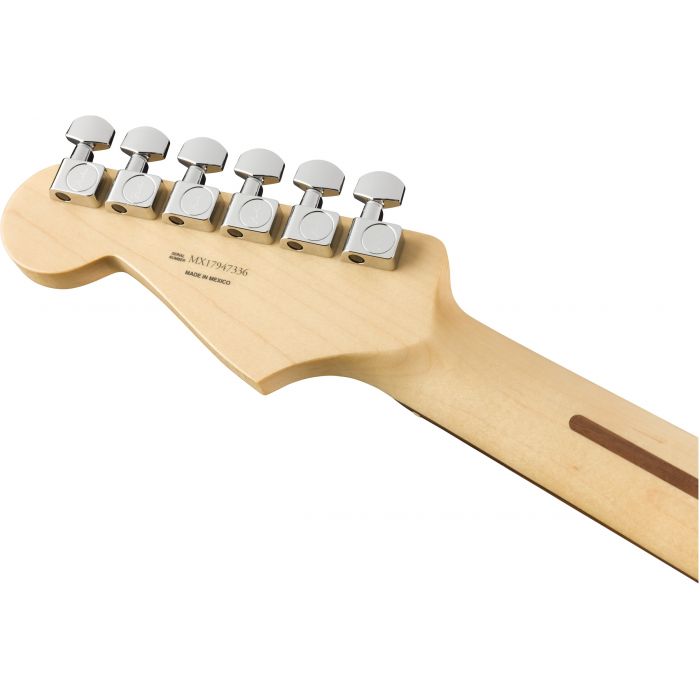 Rear of Headstock including tuning machines