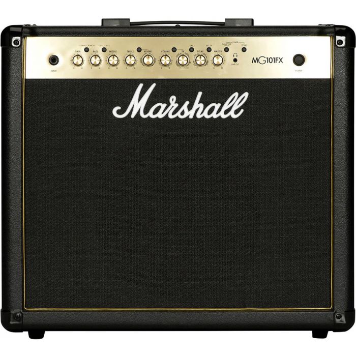 Marshall MG101GFX-H 100W Black and Gold Guitar Combo 1 x 12"
