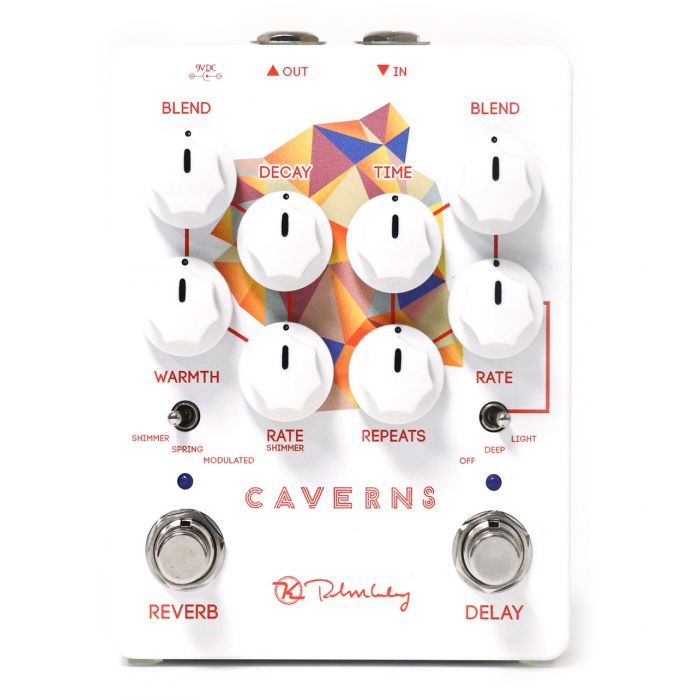 Keeley Caverns Delay Reverb V2 pedal stompbox