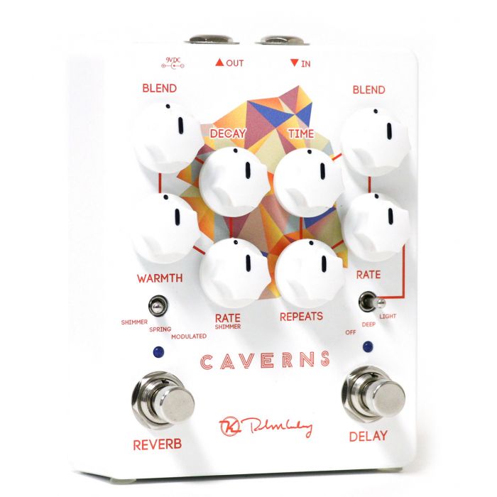 Keeley Caverns Delay Reverb V2 pedal stompbox