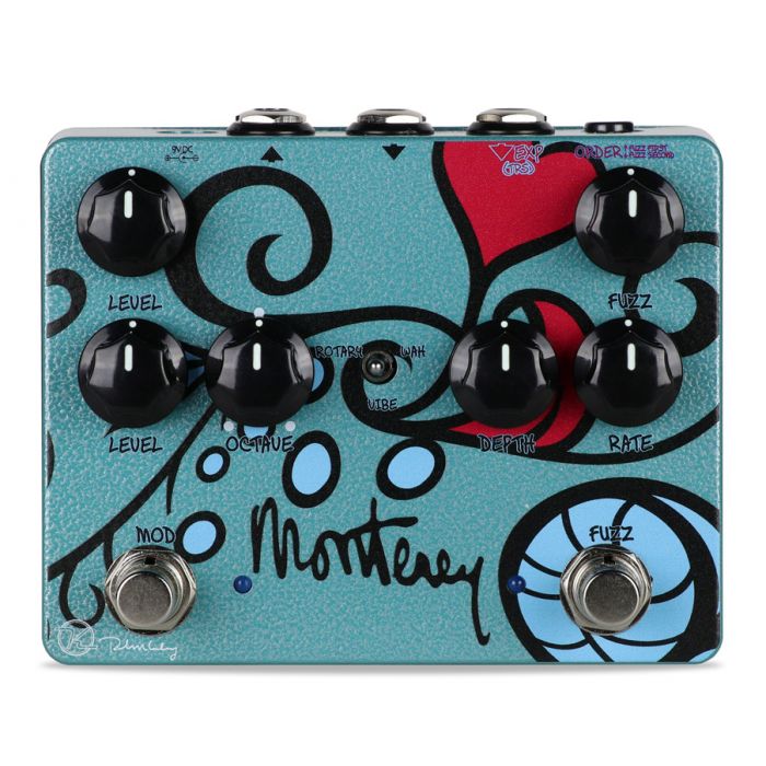 Keeley Monterey Fuzz Vibe Rotary Wah Pedal