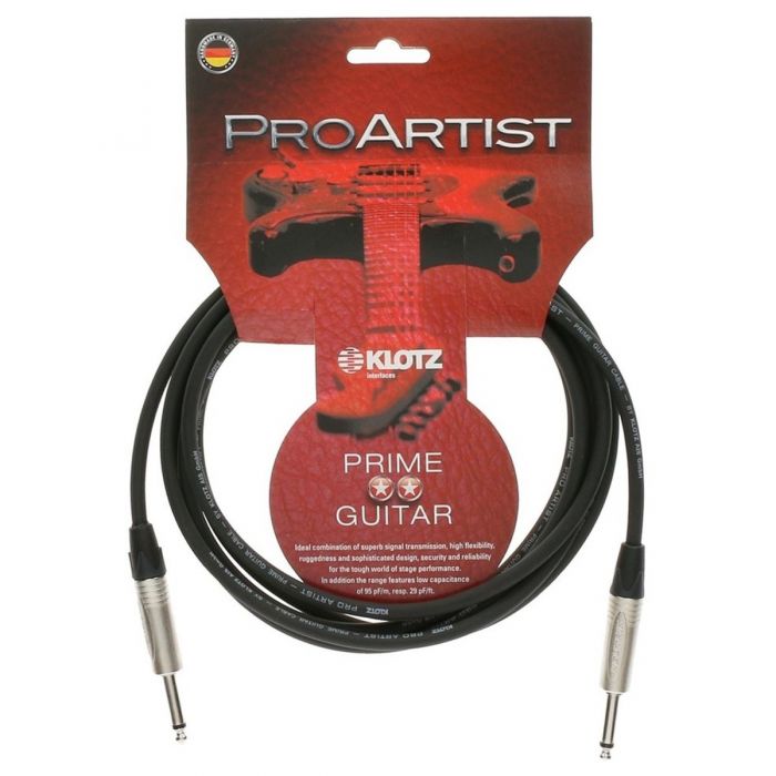 Klotz PRON-PP 6m Jack to Jack Pro Artist Instrument Cable